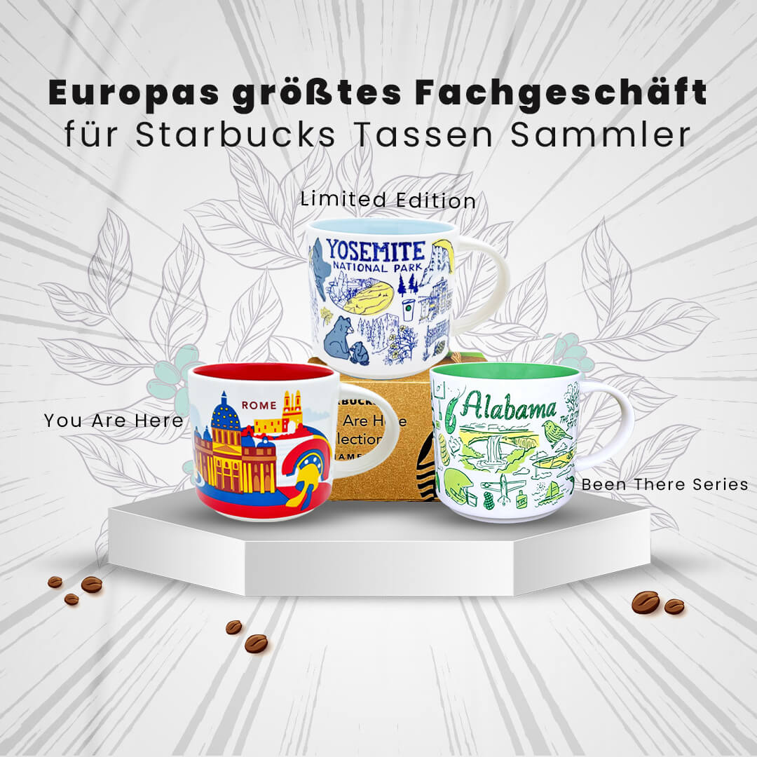 The Coffee Mug Shop Specialist supplier for Starbucks collector mugs