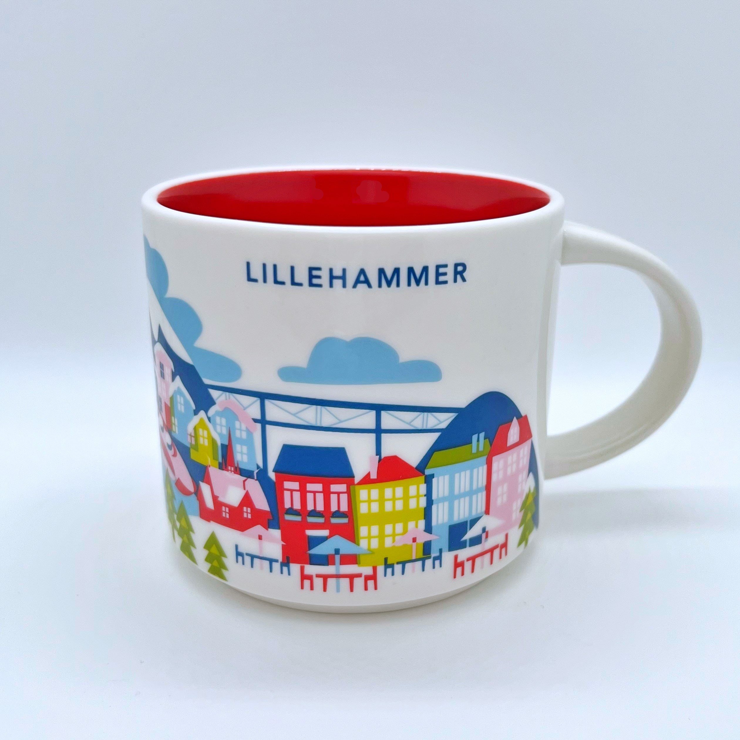 Lillehammer City Kaffee Tasse