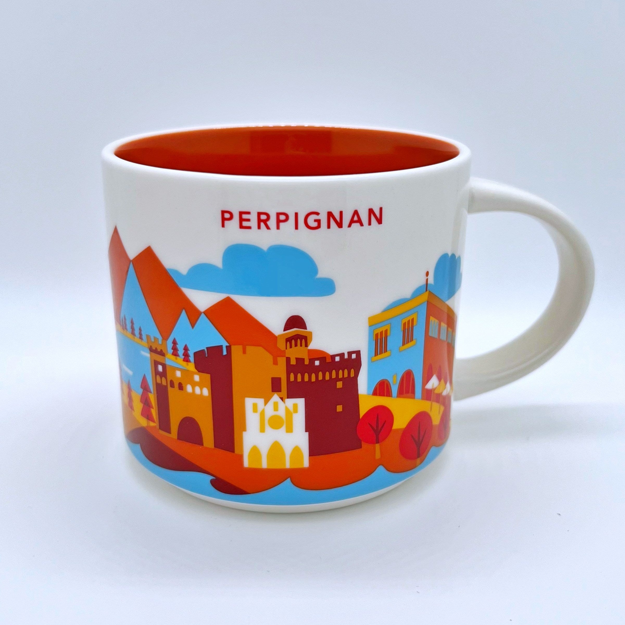 Perpignan City Kaffee Tasse