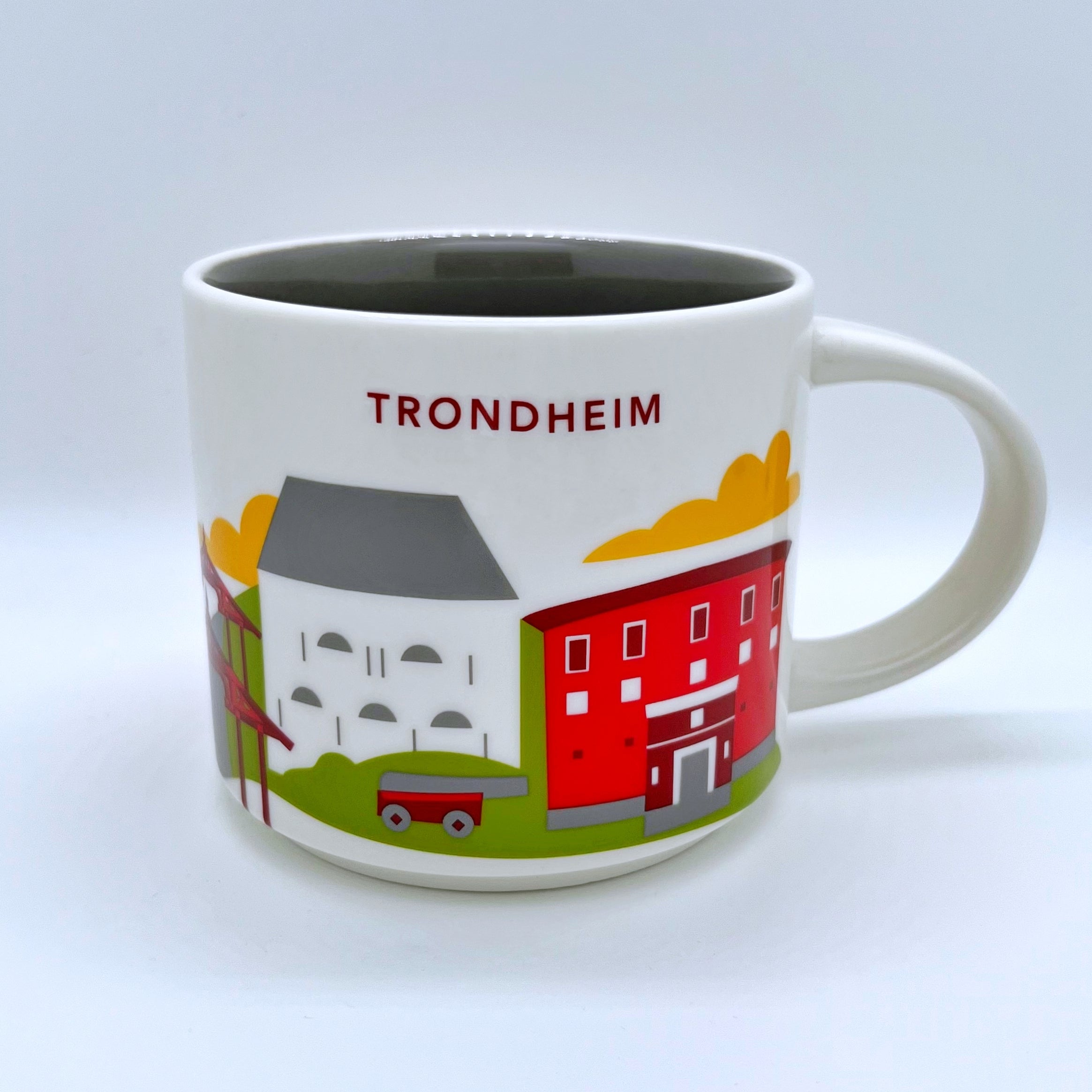 Trondheim City Kaffee Tasse