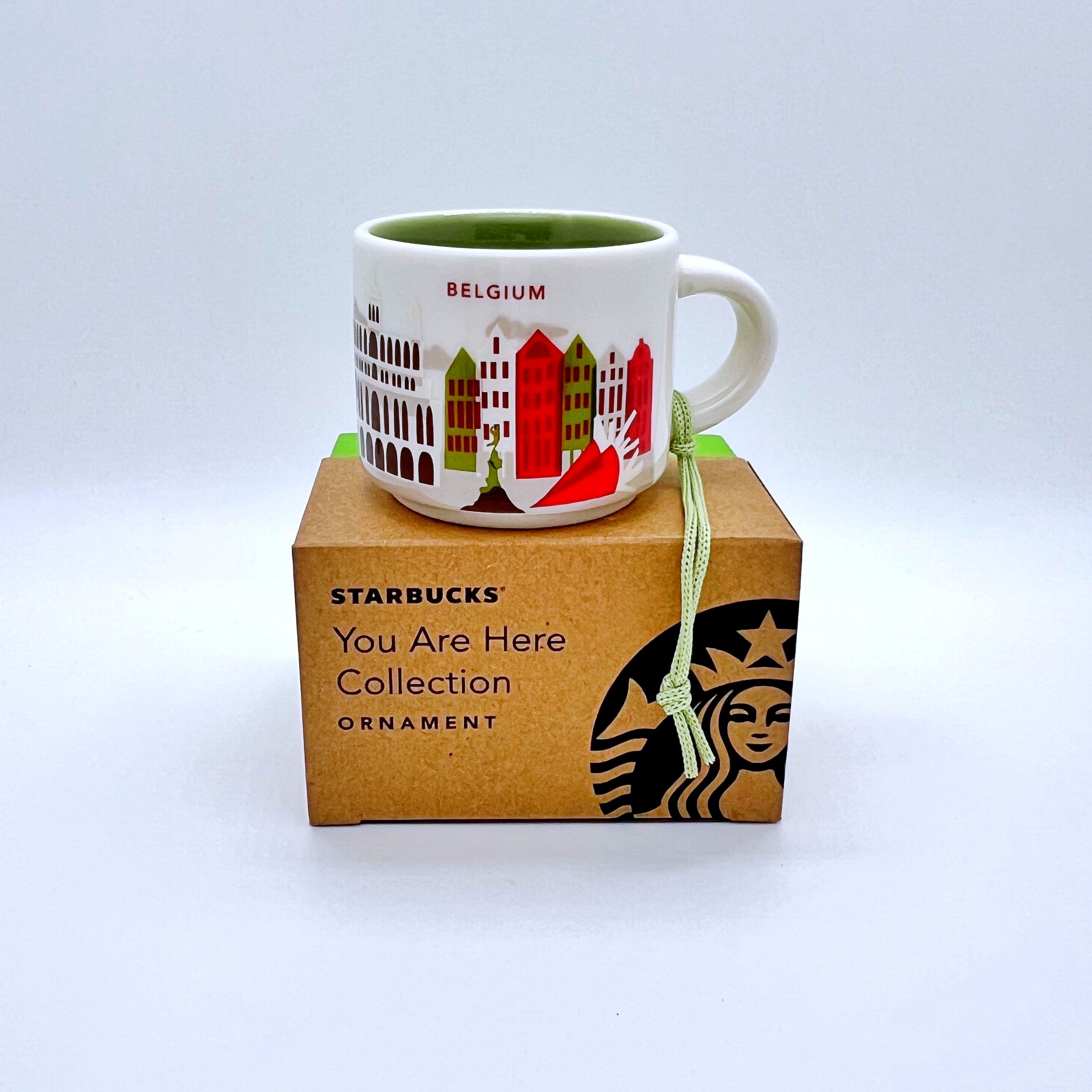 Belgium Espresso Kaffeetasse Ornament