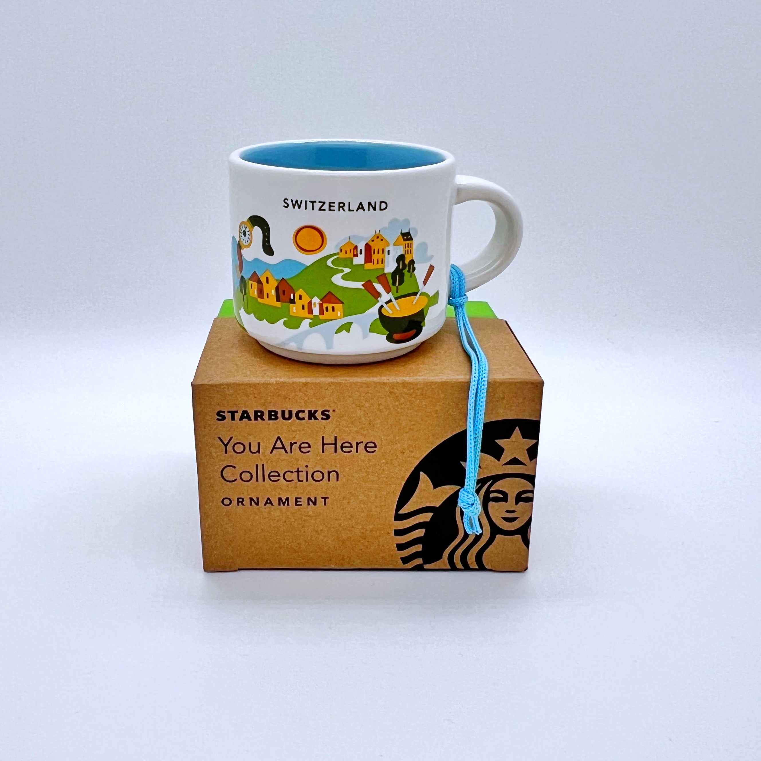 Switzerland Espresso Kaffeetasse Ornament